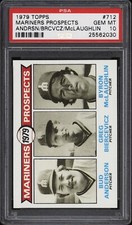 1979 Topps #712 Mariners Prospects - PSA 10 - 25562030 - Baseball Card