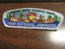 Great Trail Council 1985 National Jamboree JSP     SX3