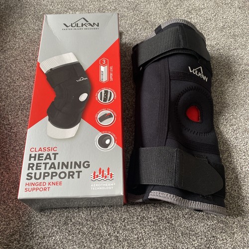Vulkan Classic Knee Stabilising Hinged Injury Support Heat Therapy