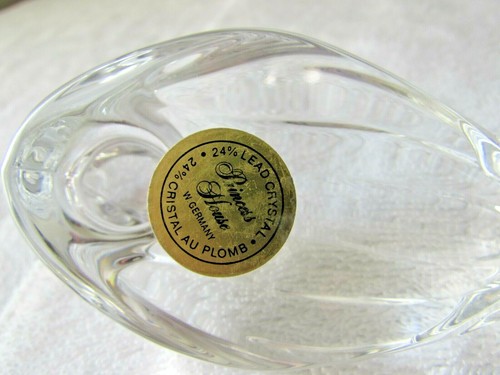 Vintage Prinzessin Haus Haustiere 24 % Bleikristall Ente Figur ~ W. Deutschland 4 1/2" L - Bild 4 von 7