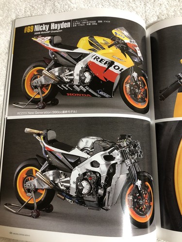 Japanese Motorcycle Magazine BIKERS STATION 2014 Mar HONDA RC213V Detail Photos - Picture 11 of 12