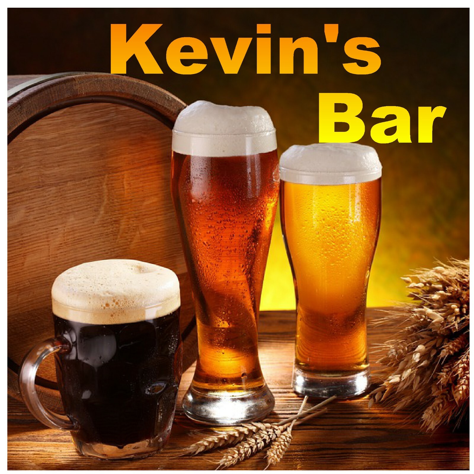 BAR CASA BIRRA PERSONALIZZATO - SET DI NOVITÀ SOUVENIR SOTTOBICCHIERI