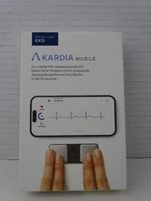 AliveCor KardiaMobile Personal EKG ECG 1-Lead Monitor Black Used AC-009-UA-C