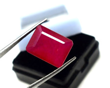 Natürlicher roter Beryll zertifizierter facettierter Edelstein 9,55 kt Smarag...