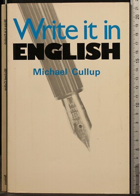 WRITE IT IN ENGLISH. MICHAEL CULLUP. NELSON.