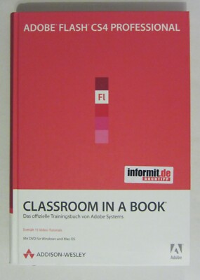 Adobe(R) Flash(R) CS4 Professional (2009, Addison-Wesley, Hardcover)