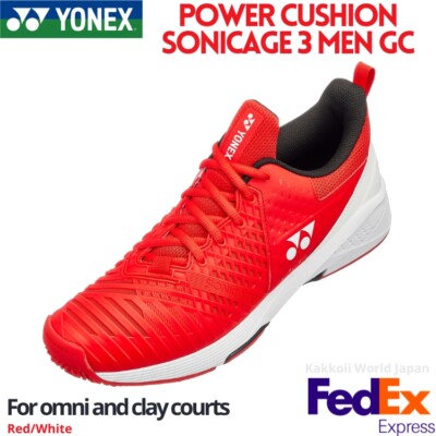 シューズ(男性用) YONEX POWER CUSHION SONICAGE 3 WIDE GC Amazon.com | Yonex Sonicage 3 Wide White/Black Men's 8.5