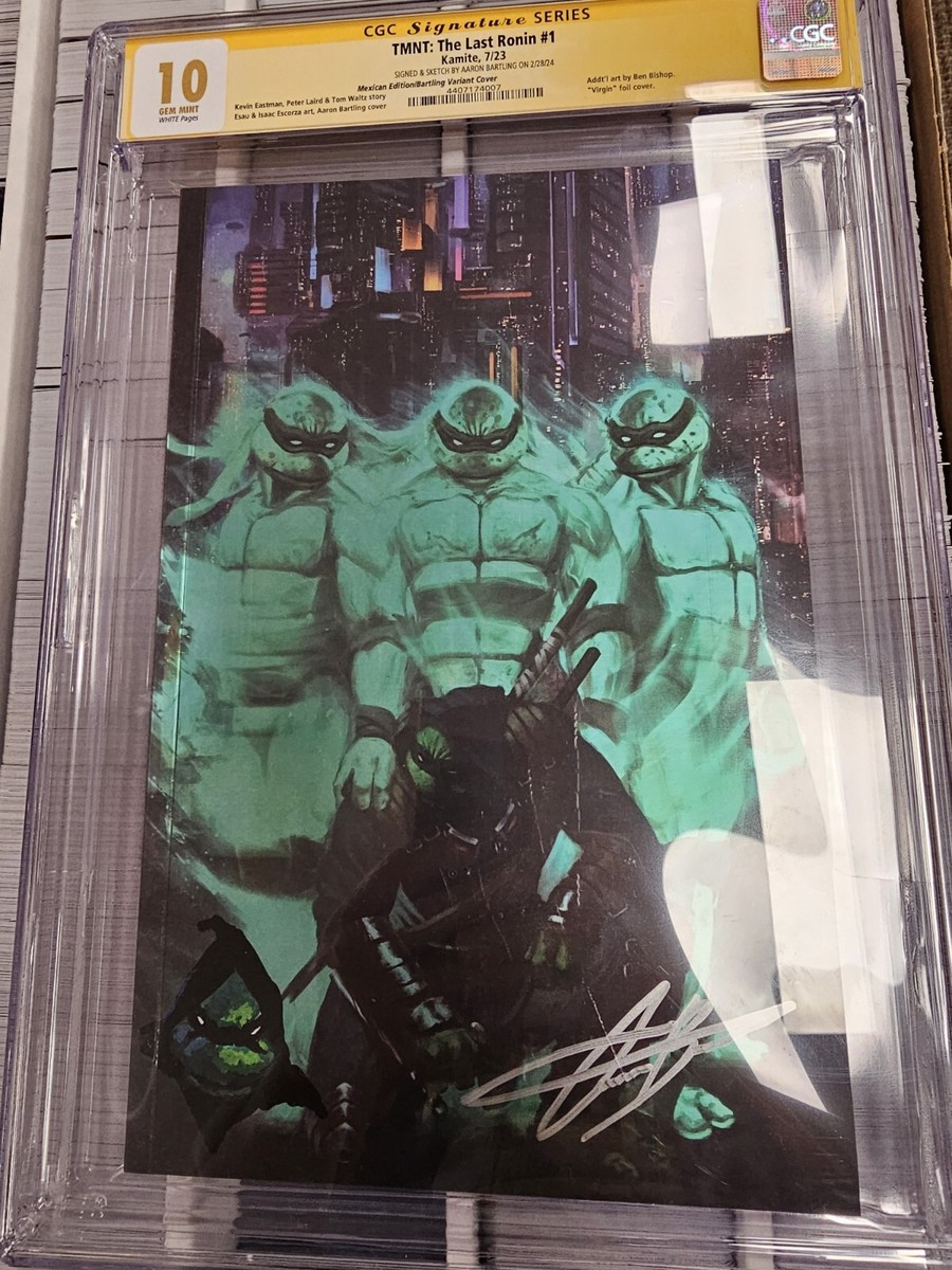 TMNT Last Ronin #1 Foil Variant Mexican Edition CGC 10 Gem Mint