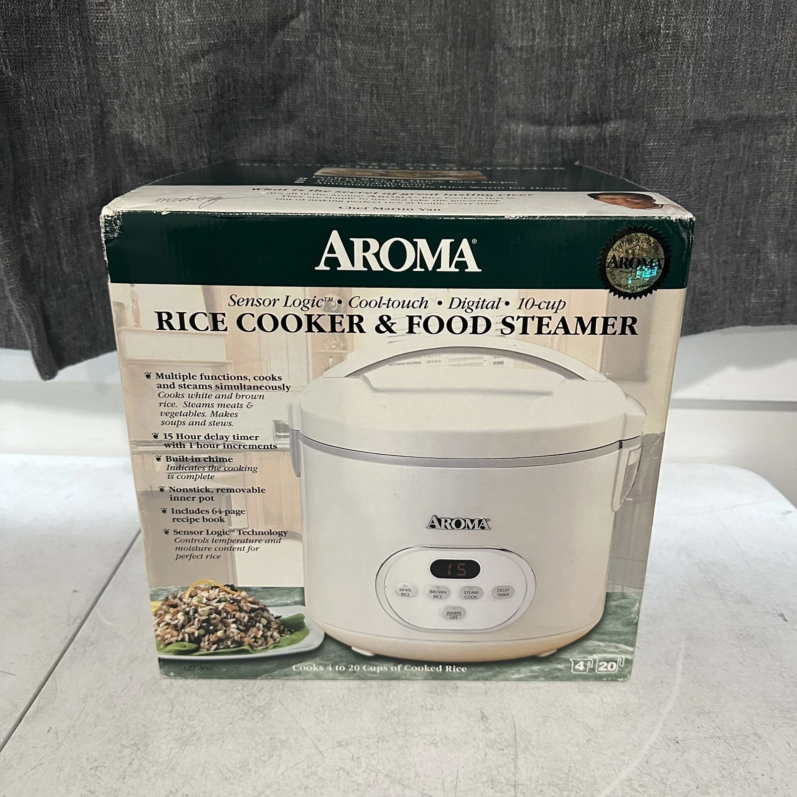 Aroma Rice Cooker And Food Steamer ARC-930