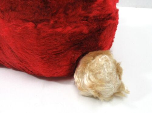 RARE VINTAGE GUND RUBBER FACE DISNEY'S THUMPER PLUSH BUNNY RABBIT RED W/ BASKET - Picture 13 of 17