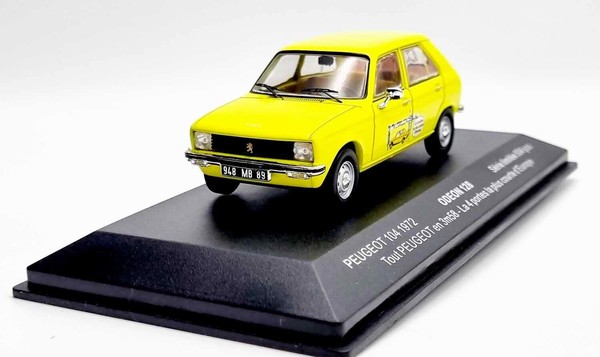 Peugeot 104 1972 Gelb 3M58 Die KüRzeste Europas Odeon 128 1/43 504 StüCk-image
