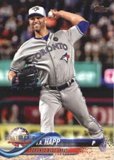 2018 Topps Update #US66 J.A. Happ Toronto Blue Jays All Star