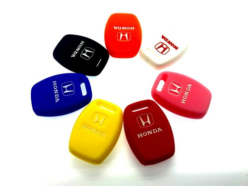 3 BUTTON SILICONE KEY CASE COVER FOR HONDA Accord Civic CRV CR-Z Pilot - Picture 2 of 10