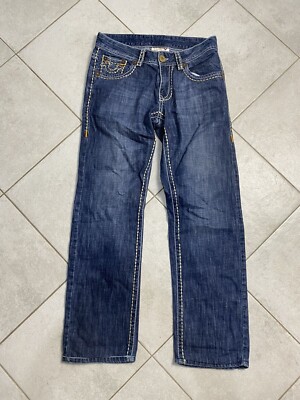 Rare True Religion 32 Drip Y2K Denim Pants Travis Vibe | eBay