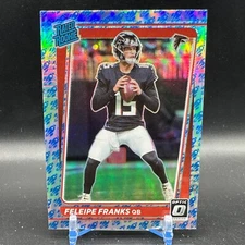 Feleipe Franks Rated Rookie Rocket 2021 Panini Donruss Optic SSP #299 Falcons