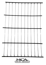 CAMARO FIREBIRD 71-81 SEAT SPRING GRID 16 3/4" x 12" MADE IN USA