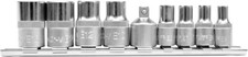 5906083905209 KLUCZE NASADOWE TORX E5-E16 ZESTAW 9-SZTUKOWY YATO