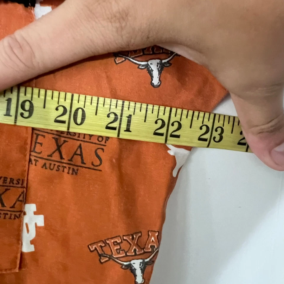 Blusa Médica Dudz Unisex Adultos Talla S Naranja Ut Texas Longhorns Estampado Completo Foto 4 de 4