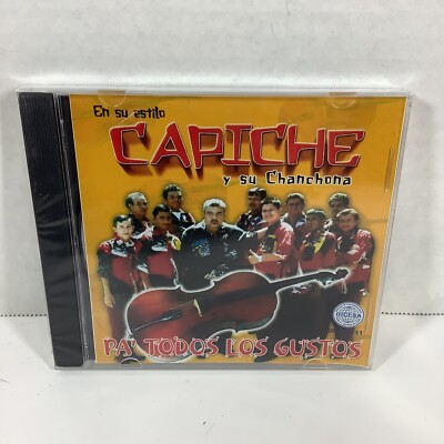 En su Estilo Capiche y su Chanchona  Pa Todos Los Gustos  Cd New Sealed