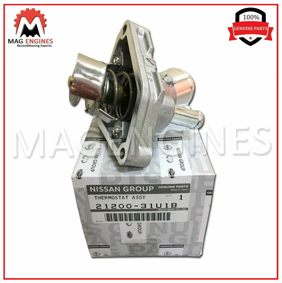 21200-31U1B GENUINE OEM THERMOSTAT W/GASKET FOR INFINITI M35/45 FRONTIER XTERRA - Imagem 4 de 4