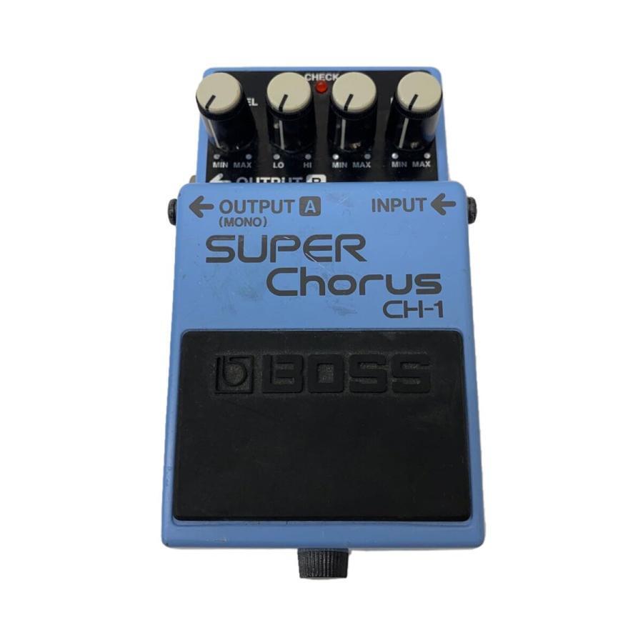 ピンクラベル　BOSS SUPER Chorus CH-1 ギターエフェクター BOSS CH-1 Super Chorus ピンク ラベル アナログ期 旧箱 買取り