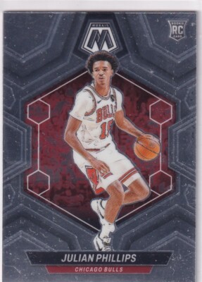 2023-24 Panini NBA Mosaic No. 224 Julian Phillips Rookie