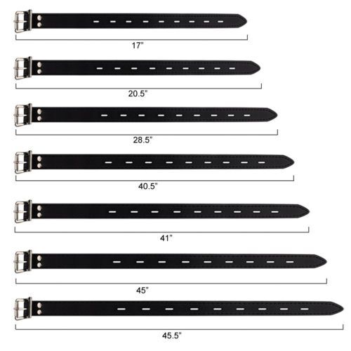 7pcs PU Leather Belt Bondage Full Body Straps Harness Rope Lock Adjustable BDSM - Picture 1 of 17