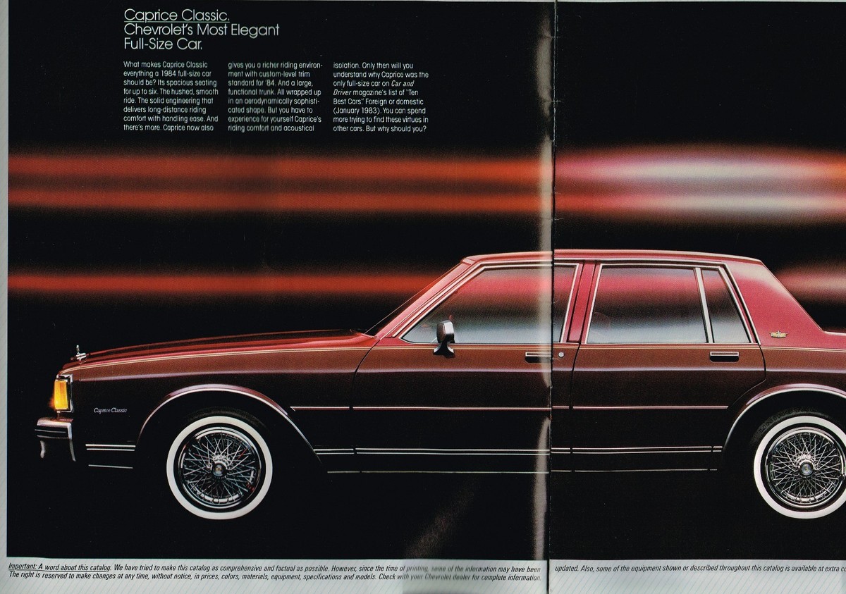 capriceページ 1984 Chevrolet Caprice, Classic | 2G1AN69HXE9167070 | Bid History