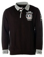 Kitaro Herren Sweatshirt Polo -Cape Canaveral Air Force Station- Schwarz L X5070