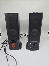Redragon GS550 Orpheus PC Gaming Speakers 2.0 Channel Stereo Desktop Pre Owned 