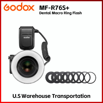 Godox MF-R76S+ Dental Macro Ring Flash 5900K for Sony for Dental Photography