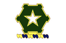 4" 1-36th infantry regiment army bumper sticker decal made in usa
