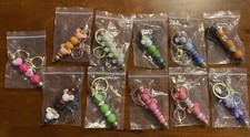 Mystery Handmade Beaded Keychains  gift, Basket Filler 