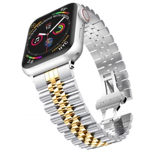 Bracelet en métal bracelet en acier inoxydable pour Apple Watch 9 8 Ultra 49MM Bracelet