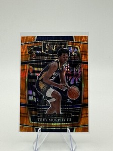 2021-22 Panini Select Orange Flash Prizm Concourse #46 Trey Murphy III RC