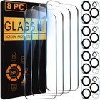 For iPhone 17 16 15 14 13 12 Pro Max Tempered Glass Screen Camera Lens Protector