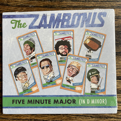 THE ZAMBONIS Five Minute Major (in D Minor) CD  new sealed hockey punk