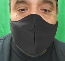 Handmade Face Mask Mouth And Nose Cover W/Elastic Strap Biker Mask Made In USA