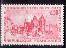 1972 FRANCE TIMBRE Y & T N° 1718 Neuf * * SANS CHARNIERE
