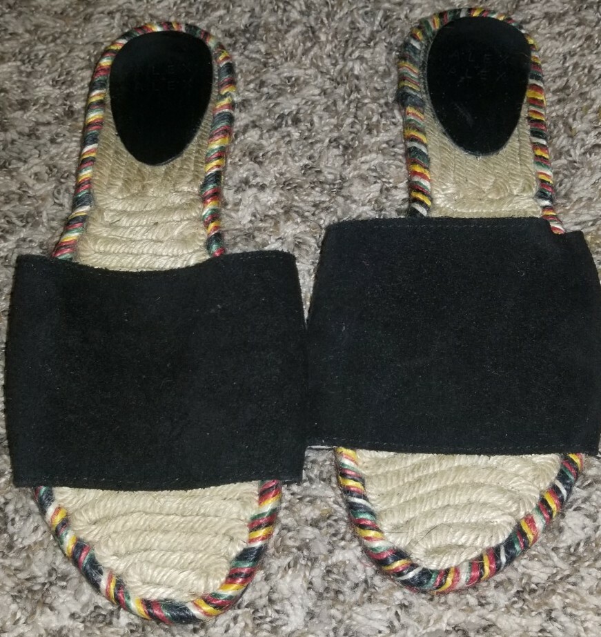ALEX+ALEX Multicolored Suede Slides  Size 9 Retai… - image 2