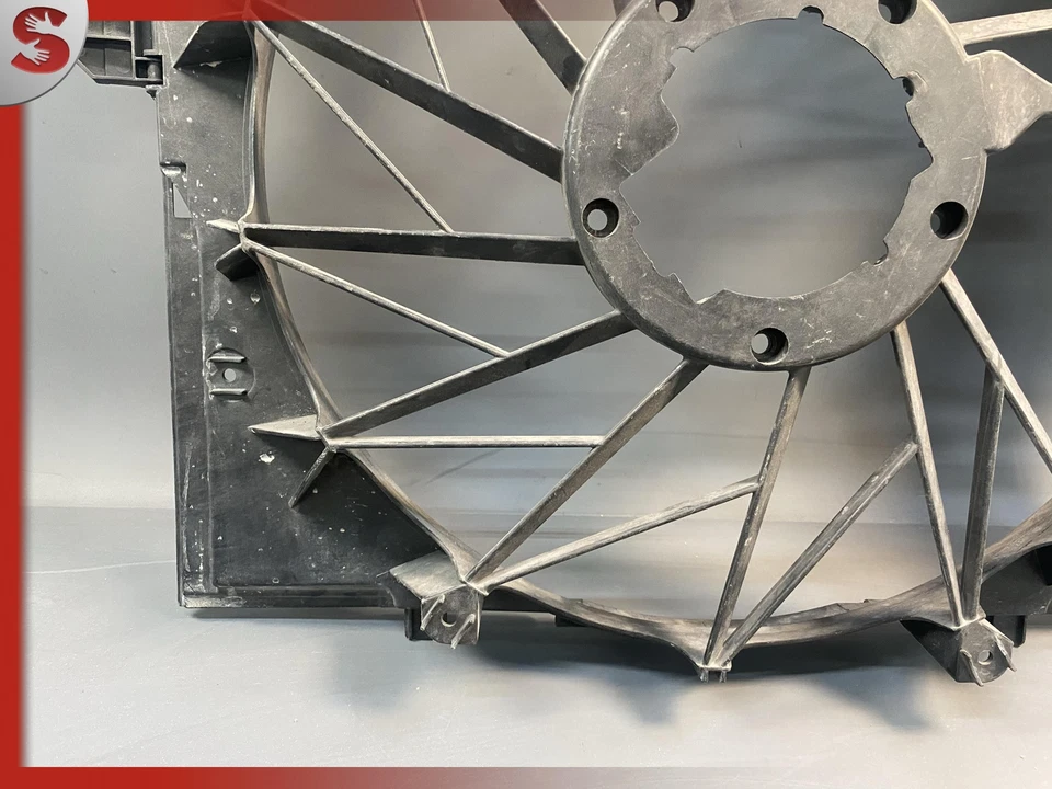 BMW 528XI 2008 - Carcasa ventilador refrigeración eléctrica/cowl 7543282 Foto 3 de 4