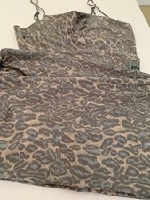 VICTORIA'S SECRET Pajama Multicolor Animal Print Soft Cami  Pants Set Size S