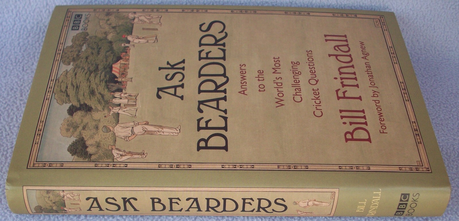 ASK BEARDERS Bill Frindall BBC HB DW FIRST EDITION Cricket Trivia History Test