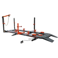 KATOOL 20 FEET LONG AUTO BODY FRAME 4 TOWERS WITH CLAMPS, HOOKS, TOOLS PICKUP