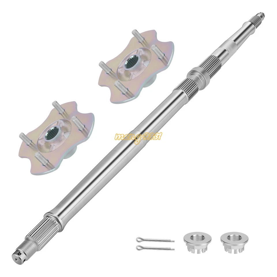 Eje de rueda trasera y bujes traseros para Honda Recon 250 TRX250TM TRX250TE 1997-2024 Foto 4 de 4