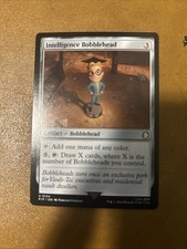NM Intelligence Bobblehead, MGT, Fallout, Magic the Gathering, 134