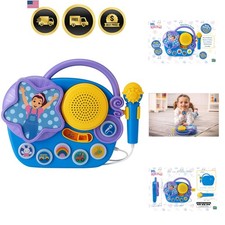 Ms Rachel Karaoke Microphone with Boombox for Fans of Toddler Toys, Kids Kara...