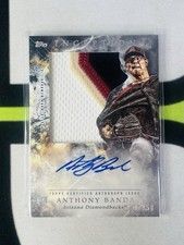 2018 Topps Inception Anthony Banda RPA /150 BLACK SP Rookie No. IAJ-AB Arizona