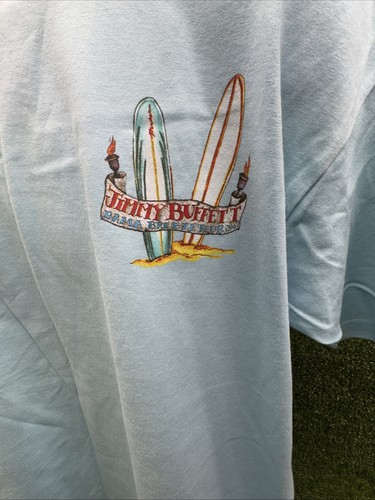 Jimmy Buffett Bama Breeze Concert Tour 2007 Maglietta Uomo Grande Incudine Y2k - Foto 8 di 10