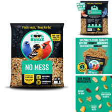 Cool Birds No Mess Fruit Wild Bird Seed 10 Lb. 100 Edible Shell-Free Blend 4.31 per gallon